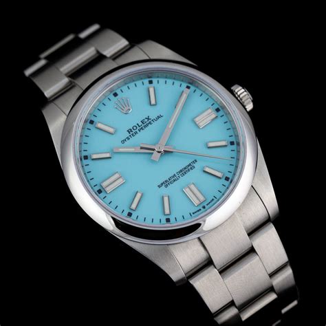 rolex tiffany blue discontinued